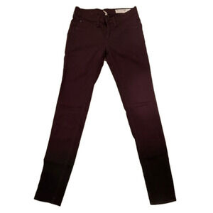 Rag  & Bone/Jean Wine Legging 26